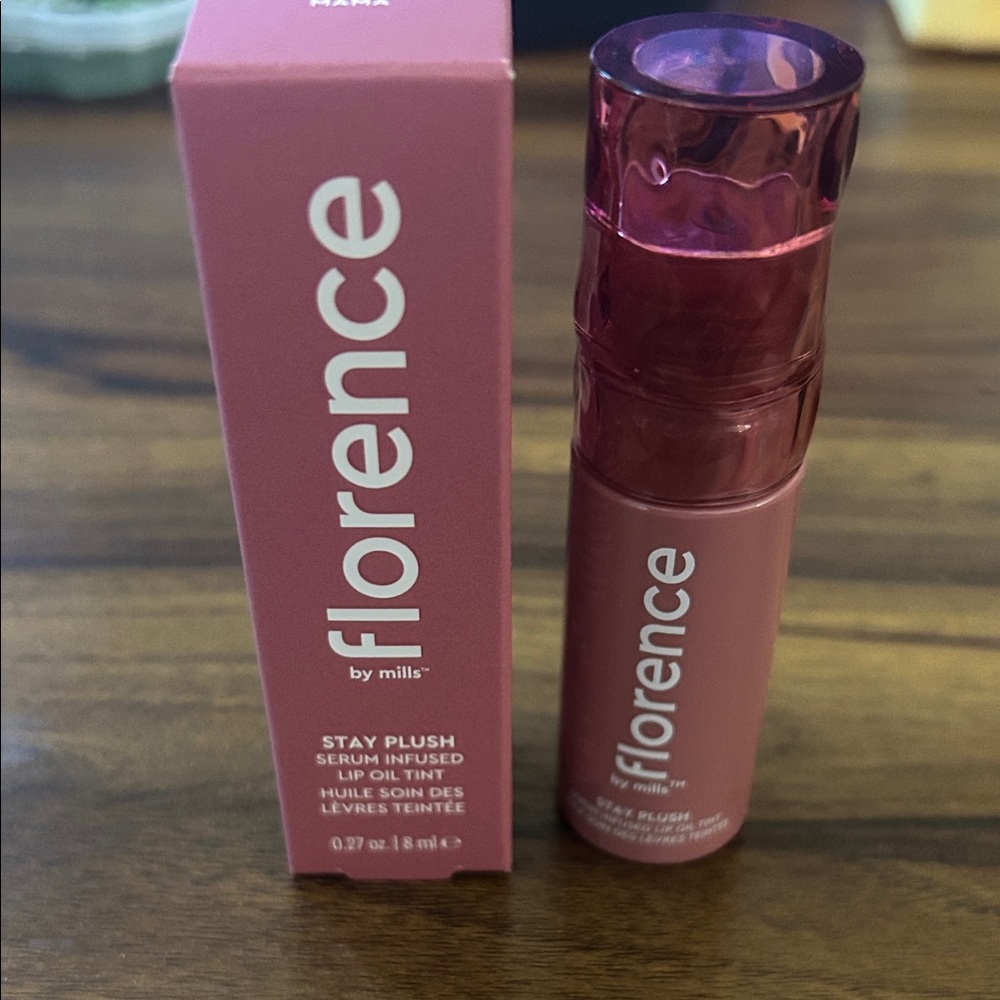 Florence by Mills Stay Plush Serum-Infused Lip Oil Tint - Bahama Mama